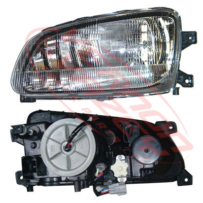 3191094-1 - HEADLAMP - L/H - W/YELLOW FOG LAMP - HINO RANGER PRO FC/FD/FG/FM 2002-
