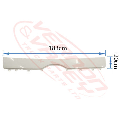 3192020-00 - FRONT PANEL GARNISH - WIDE CAB - HINO RANGER 500 2015-