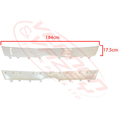 3192020-05 - FRONT PANEL - WIDE - HINO RANGER 500 2015- AFTERMARKET