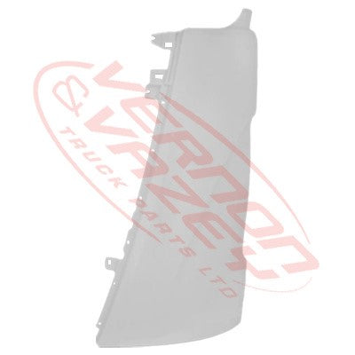 3192024-21 - FRONT CORNER PANEL - L/H - NARROW - HINO RANGER 500 2017- FC, FD, FE