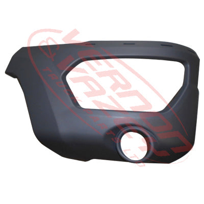 3192090-77 - FRONT BUMPER END - L/H - LOW - W/HOLE FOR UPPER TRIM - HINO RANGER 500 2015-
