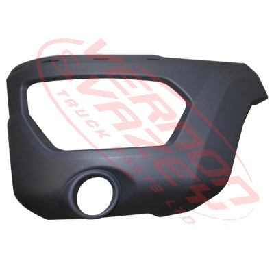 3192090-78 - FRONT BUMPER END - R/H - LOW - W/HOLE FOR UPPER TRIM - HINO RANGER 500 2015-