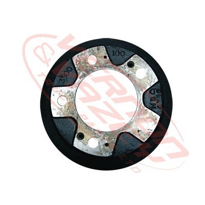 3485064-0 - BRAKE DRUM - MAZDA TITAN - WE/WG - WD37 - 5 STUD - MAZDA T3500/T4000/T4100 1984-89 AFTERMARKET