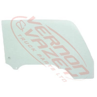 3486010-82 - GLASS - FRONT DOOR - R/H - MAZDA T3500/T4100 1989-    WG AFTERMARKET