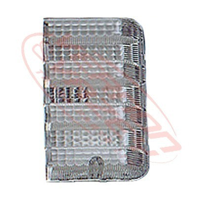 3486098-23 - REAR LAMP - LENS - L/H - CLEAR - MAZDA T3500/T4100 1989-    WG AFTERMARKET