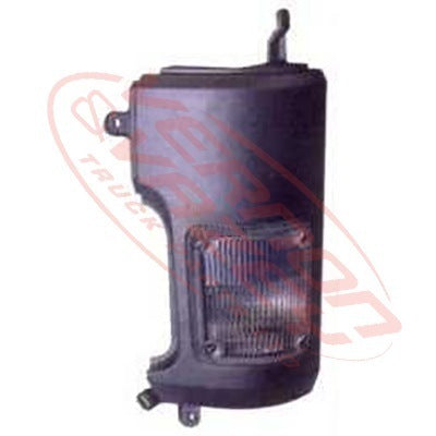 3486099-71 - HEADLAMP BEZEL - L/H - W/PARK LAMP - 95-97 - MAZDA T3500/T4100 1989-    WG AFTERMARKET