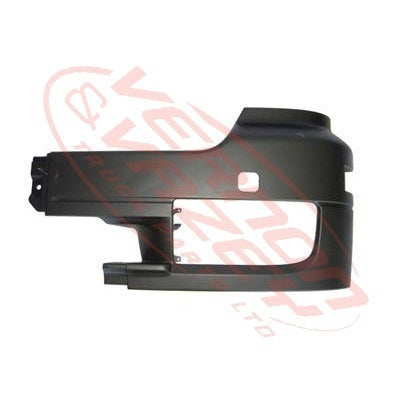 3575091-2 - FRONT BUMPER END - W/HOLE - R/H - MERCEDES BENZ ACTROS - MP1