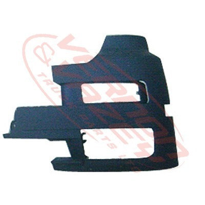 3575091-5 - FRONT BUMPER END - W/O HOLE - L/H - MERCEDES BENZ ACTROS - MP1 - MEGA