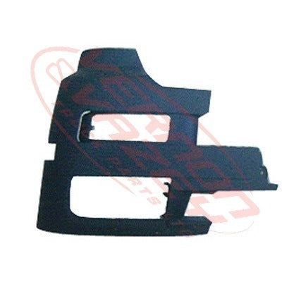 3575091-6 - FRONT BUMPER END - W/O HOLE - R/H - MERCEDES BENZ ACTROS - MP1 - MEGA