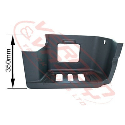 3575204-22 - STEP PANEL - LOWER - R/H - 350mm HIGH - MERCEDES BENZ ACTROS - MP3