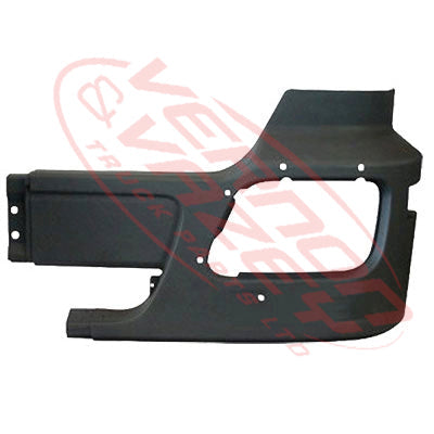 3575191-1 - FRONT BUMPER END - W/O FOG HOLE - L/H - MERCEDES BENZ ACTROS - MP2