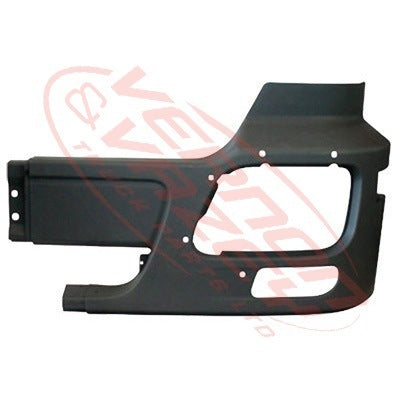 3575191-3 - FRONT BUMPER END - W/FOG HOLE - L/H - MERCEDES BENZ ACTROS - MP2