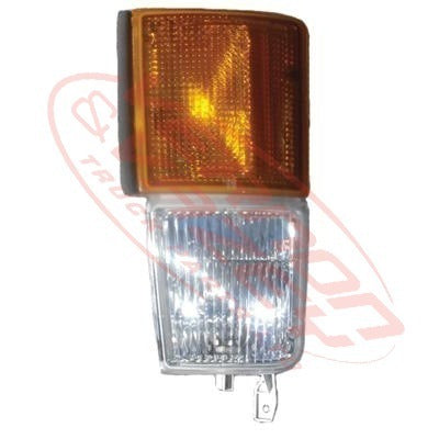 3787097-7 - CORNER LAMP - AMBER/CLEAR - L/H    2002- - MITSUBISHI FM615/FK516 1994-