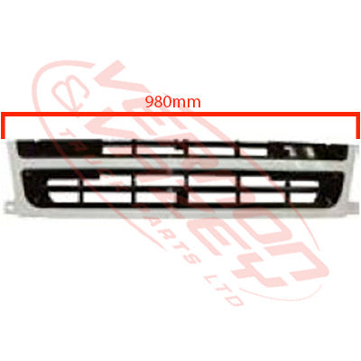 3787099-11 - GRILLE - LOWER - NARROW CAB - 980mm - MITSUBISHI FM615/FK516 2000- AFTERMARKET