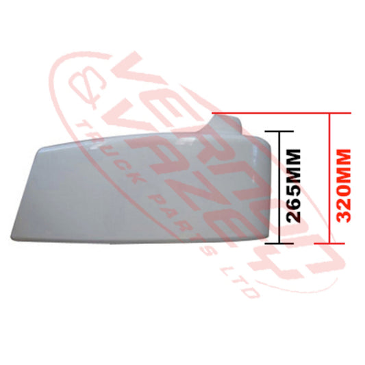 3787190-21 - FRONT BUMPER GARNISH - L/H - 320MM HIGH - MITSUBISHI FIGHTER 2006-  H/L IN CORNER PANEL