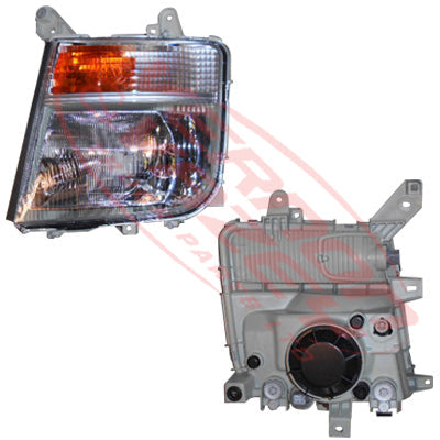 3787194-1 - HEADLAMP - L/H - H/L IN CORNER PANEL - ELECTRIC ADJ - MITSUBISHI FIGHTER 2008-