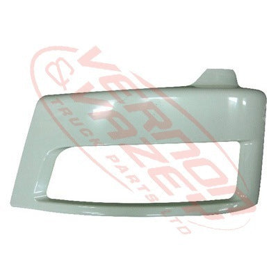 3787190-25 - FRONT BUMPER GARNISH - L/H - 320mm HIGH - MITSUBISHI FIGHTER 2006-  H/L IN BUMPER