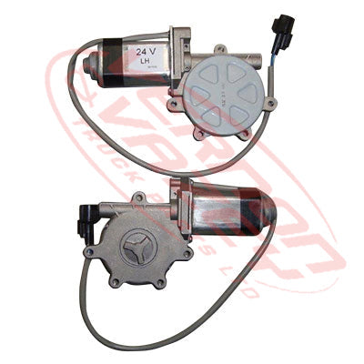 3788060-5 - WINDOW REGULATOR MOTOR - L/H - ELEC - W/OUT LOWER GLASS - MITSUBISHI FP517/FP519/FP350 1997-