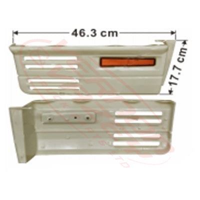 3788104-39 - STEP PANEL - HIGH GARNISH - L/H - MITSUBISHI FP50/FV50/HD EURO V 2008- AFTERMARKET