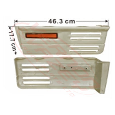 3788104-40 - STEP PANEL - HIGH GARNISH - R/H - MITSUBISHI FP50/FV50/HD EURO V 2008- AFTERMARKET