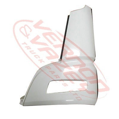 3788124-01 - FRONT CORNER PANEL - L/H - WHITE - MITSUBISHI FP50/FV50/HD EURO V 2008-