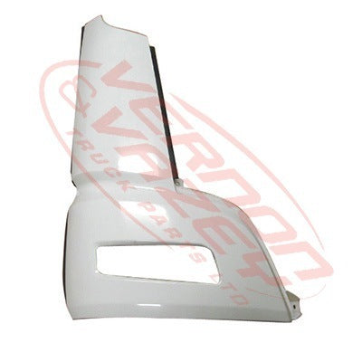 3788124-02 - FRONT CORNER PANEL - R/H - WHITE - MITSUBISHI FP50/FV50/HD EURO V 2008-