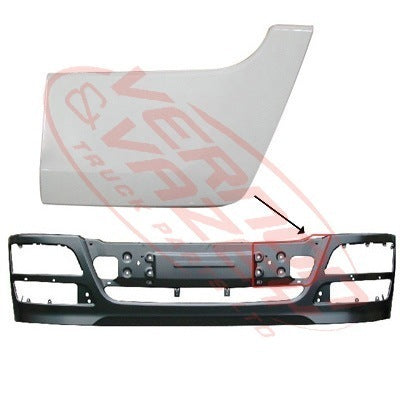 3788190-21 - FRONT BUMPER GARNISH - L/H - MITSUBISHI FP50/FV50/HD EURO V 2008-
