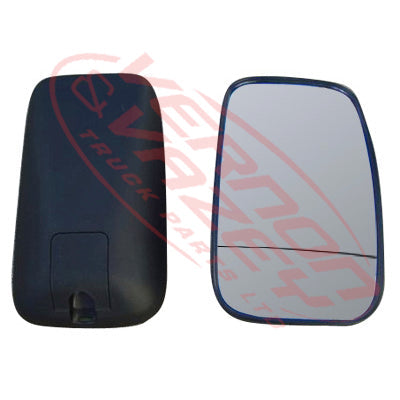 3798016-00 - MIRROR HEAD - L/H=R/H - 19MM BALL - MITSUBISHI CANTER FE5/FE6 1994-