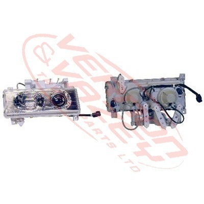 3798094-3 - HEADLAMP - L/H - BUG EYE - MITSUBISHI CANTER FE5/FE6 1994-
