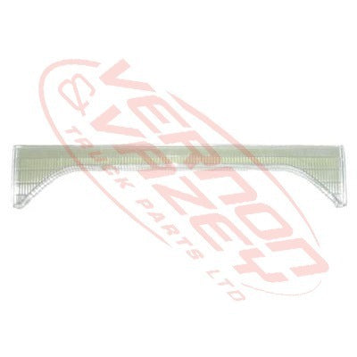 3798099-22 - GRILLE - GARNISH - NARROW CAB - UPPER - CLEAR - MITSUBISHI CANTER FE5/FE6 1994- AFTERMARKET