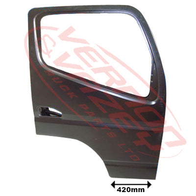 3798110-02 - FRONT DOOR SHELL - R/H - W/CAB - MITSUBISHI CANTER FE7/FE8 2005-