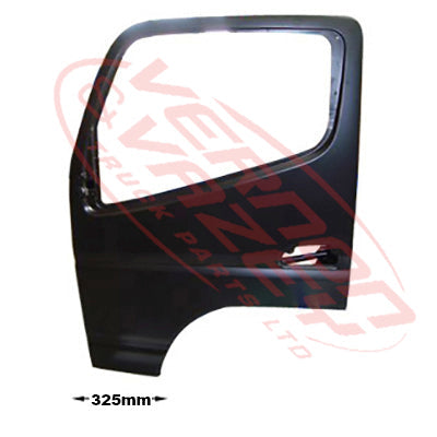 3798110-07 - FRONT DOOR SHELL - L/H - W/ARM HOLE - N/CAB - MITSUBISHI CANTER FE7/FE8 2005-