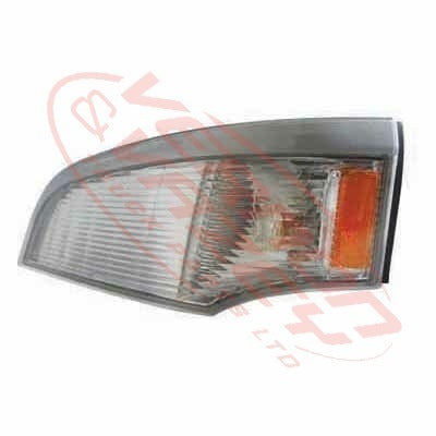3798197-75 - FRONT LAMP - L/H - K-TYPE - W/AMBER REFLECTOR - MITSUBISHI CANTER FE7/FE8 2005- AFTERMARKET
