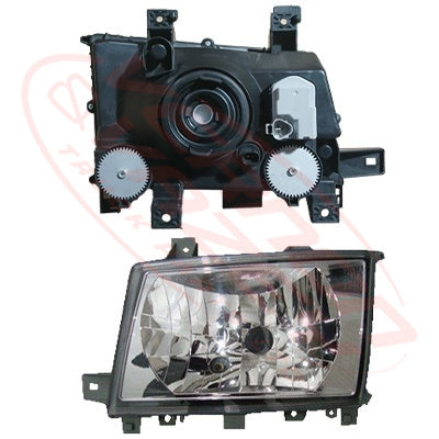 3798294-09 - HEADLAMP - L/H - ELECTRIC - W/MOTOR - 24V - MITSUBISHI CANTER FE 2011- AFTERMARKET