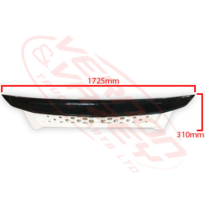 3798399-01 - FRONT GRILLE - WIDE - MITSUBISHI CANTER FEB/FEC 2025- AFTERMARKET