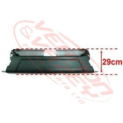 6594090-03 - FRONT BUMPER - CENTRAL - W/MESH GRILLE - SCANIA P/R TRUCK - 2009-   HIGH BUMPER
