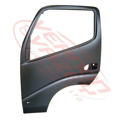 8187010-03 - FRONT DOOR SHELL - L/H - WITH REFLECTOR HOLE - TOYOTA DYNA XZU3 / XZU4 2000- AFTERMARKET
