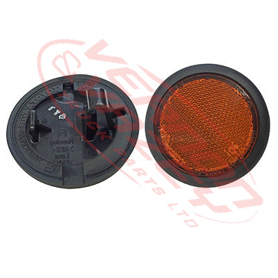 8187010-21 - FRONT DOOR REFLECTOR - L/H - AMBER - TOYOTA DYNA XZU3 / XZU4 2000- AFTERMARKET