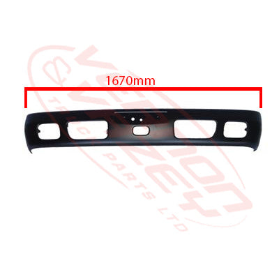8187090-0 - FRONT BUMPER - NARROW - STEEL - TOYOTA DYNA XZU3 / XZU4 2000- AFTERMARKET