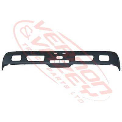 8187290-01 - FRONT BUMPER - NARROW - MATT GREY - TOYOTA DYNA / HINO DUTRO 2011- AFTERMARKET
