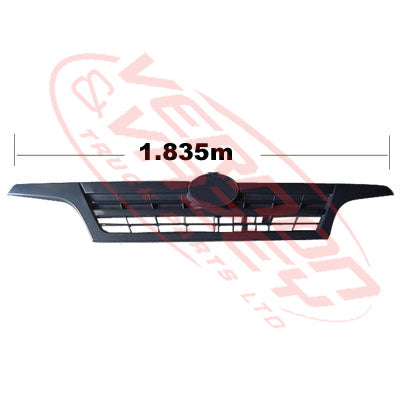 8187099-7 - GRILLE - CENTRE - WIDE CAB - BLACK - 2006- - TOYOTA DYNA XZU3 / XZU4 2000-