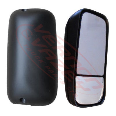 8187216-07 - MIRROR HEAD - L/H - ON DOOR - 25MM BAR - SPLIT - ELECTRIC & HEATED - TOYOTA DYNA / HINO DUTRO 2011- AFTERMARKET