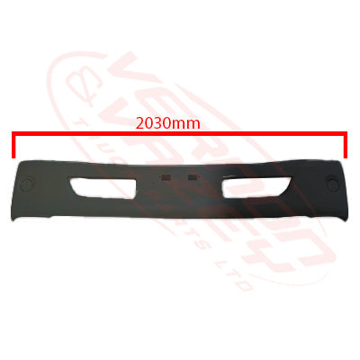 8187290-02 - FRONT BUMPER - WIDE - WITH FOG COVER - TOYOTA DYNA / HINO DUTRO 2011- AFTERMARKET