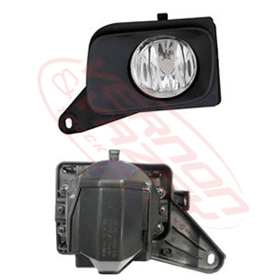 8187294-55 - FOG LAMP - L/H - W/BEZEL - (NARROW PLASTIC BUMPER) - TOYOTA DYNA / HINO DUTRO 2011-