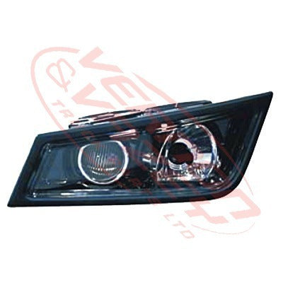 9013094-53 - FOG LAMP - L/H - BLACK - W/HIGH BEAM - VOLVO FH/FM - 2008-