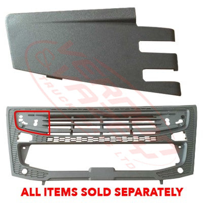 9013199-52 - GRILLE INSERT - R/H - FITS IN UPPER GRILLE - VOLVO FM 2013-